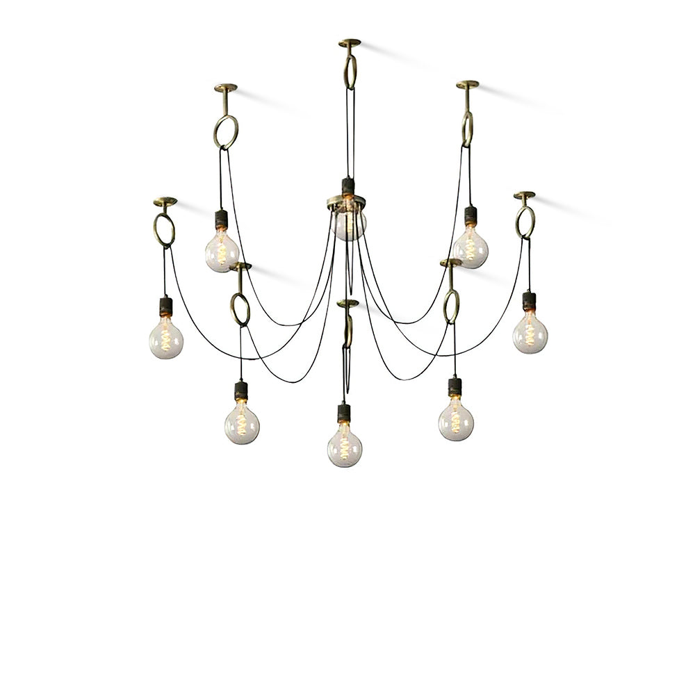 Industrial Spider Chandelier